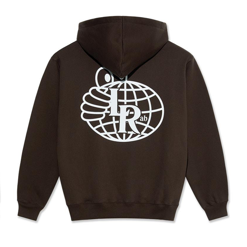 Atlas Monogram Hoodie (Dark Brown)