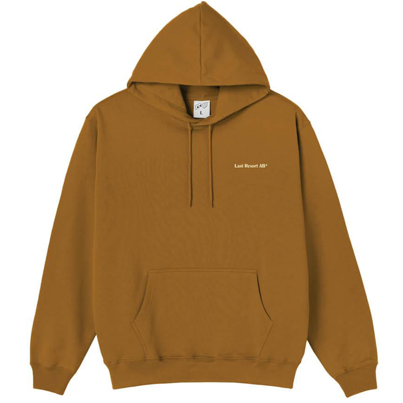 Atlas Monogram Hoodie (Golden Brown/White)