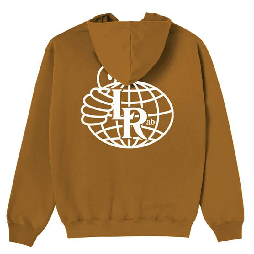 Atlas Monogram Hoodie (Golden Brown/White)