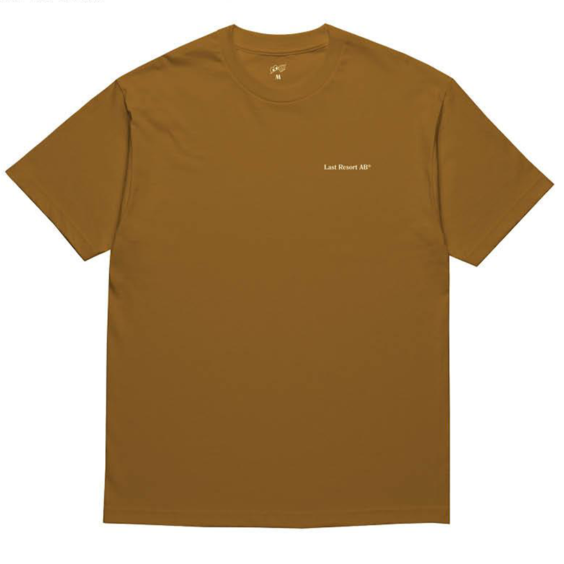 Atlas Monogram SS Tee (Golden Brown/White)
