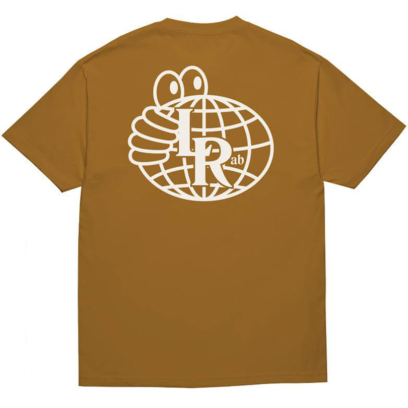 Atlas Monogram SS Tee (Golden Brown/White)
