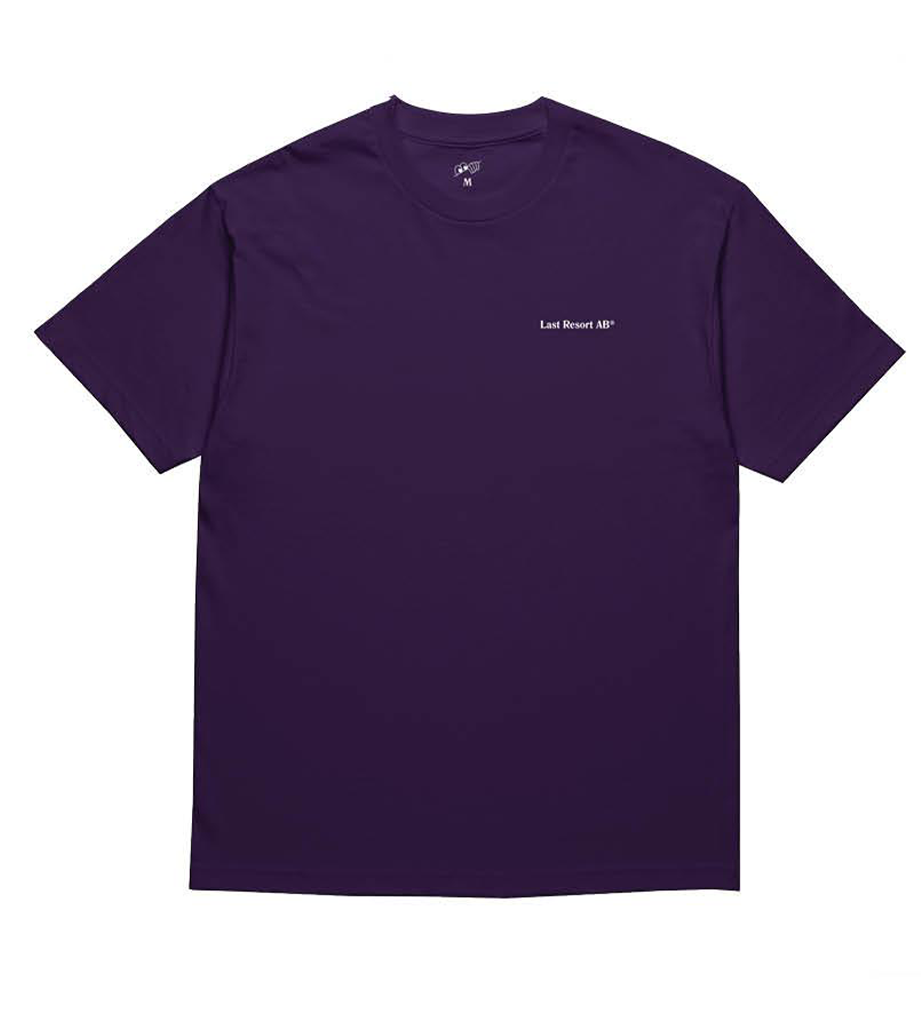 Atlas Monogram SS Tee (Hellotrope/White)