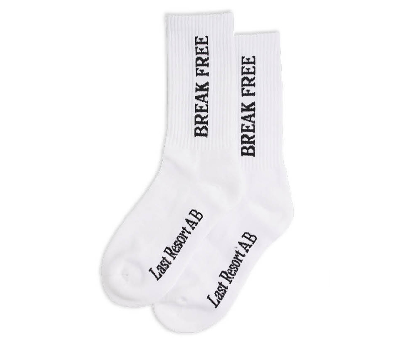 Break Free Socks (White)