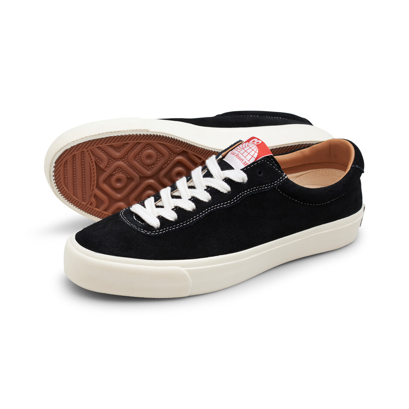 VM001-Lo Suede (Black/White)