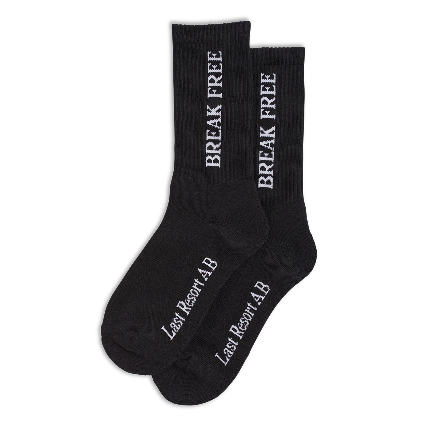 Break Free Socks (Black/White)