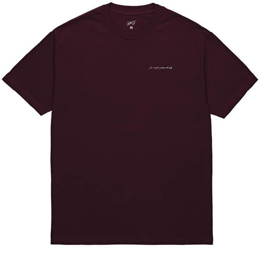 FIG 16 SS Tee (Fig Red/White)