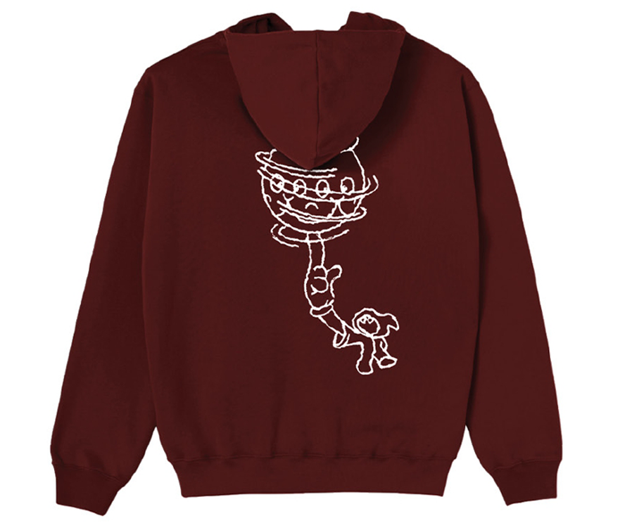 Headspin Hoodie (Oxblood)