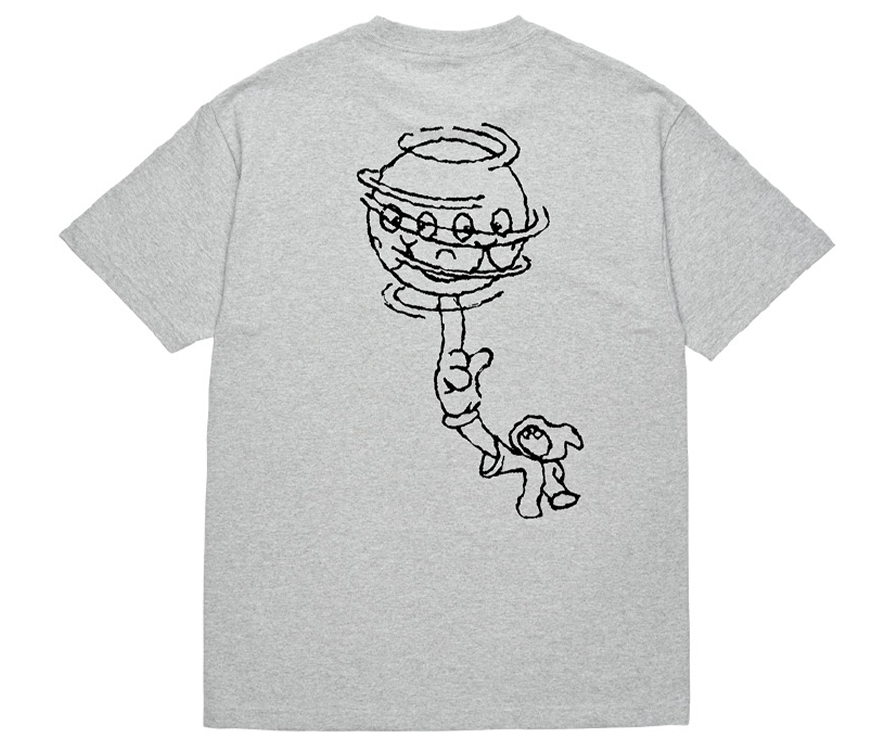 Headspin Tee (Heather Grey)