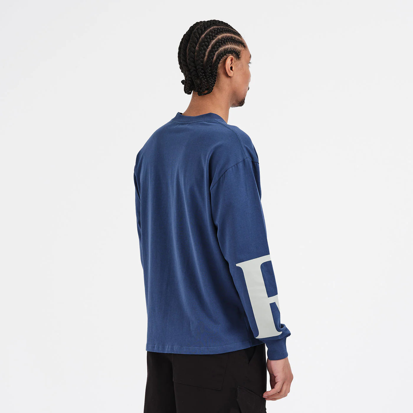 LR LS Tee - Mid Blue