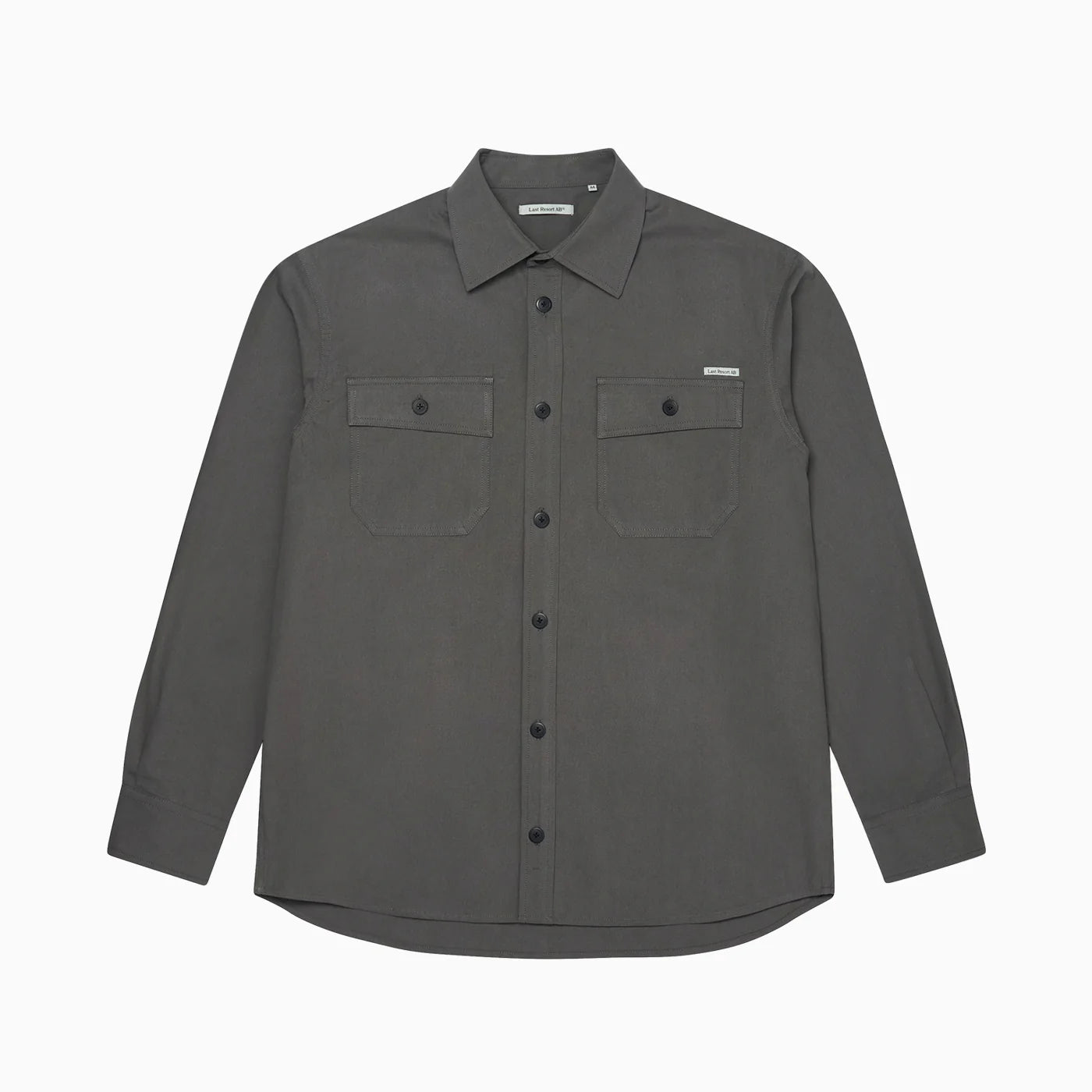 OG Canvas LS Shirt - Steel Grey