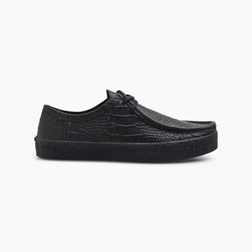 VM006 Moc Leather (Croc Black/Black)