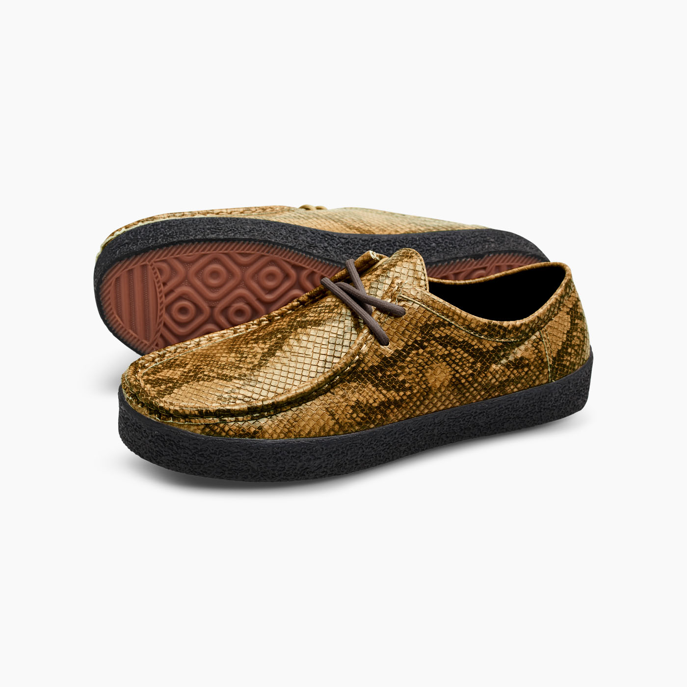 VM006-Moc Leather (Brown Python/Black)