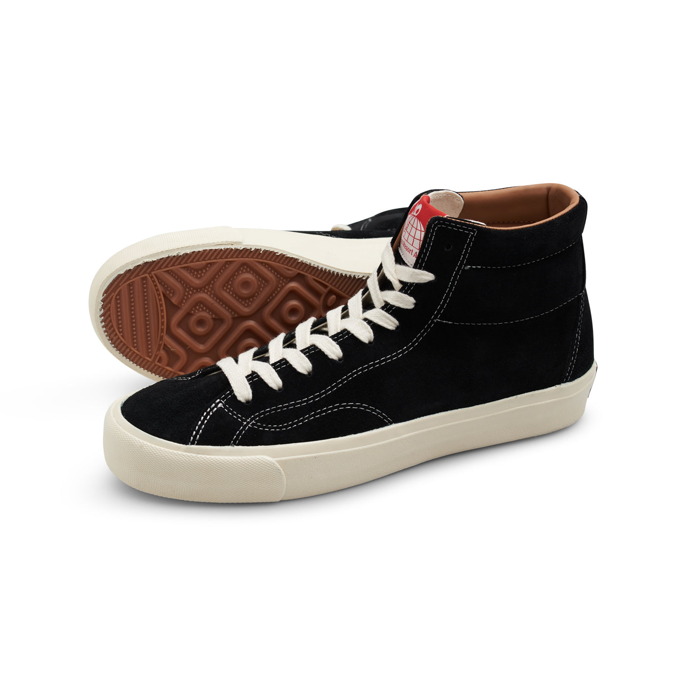 VM003-HI Suede (Black/White)