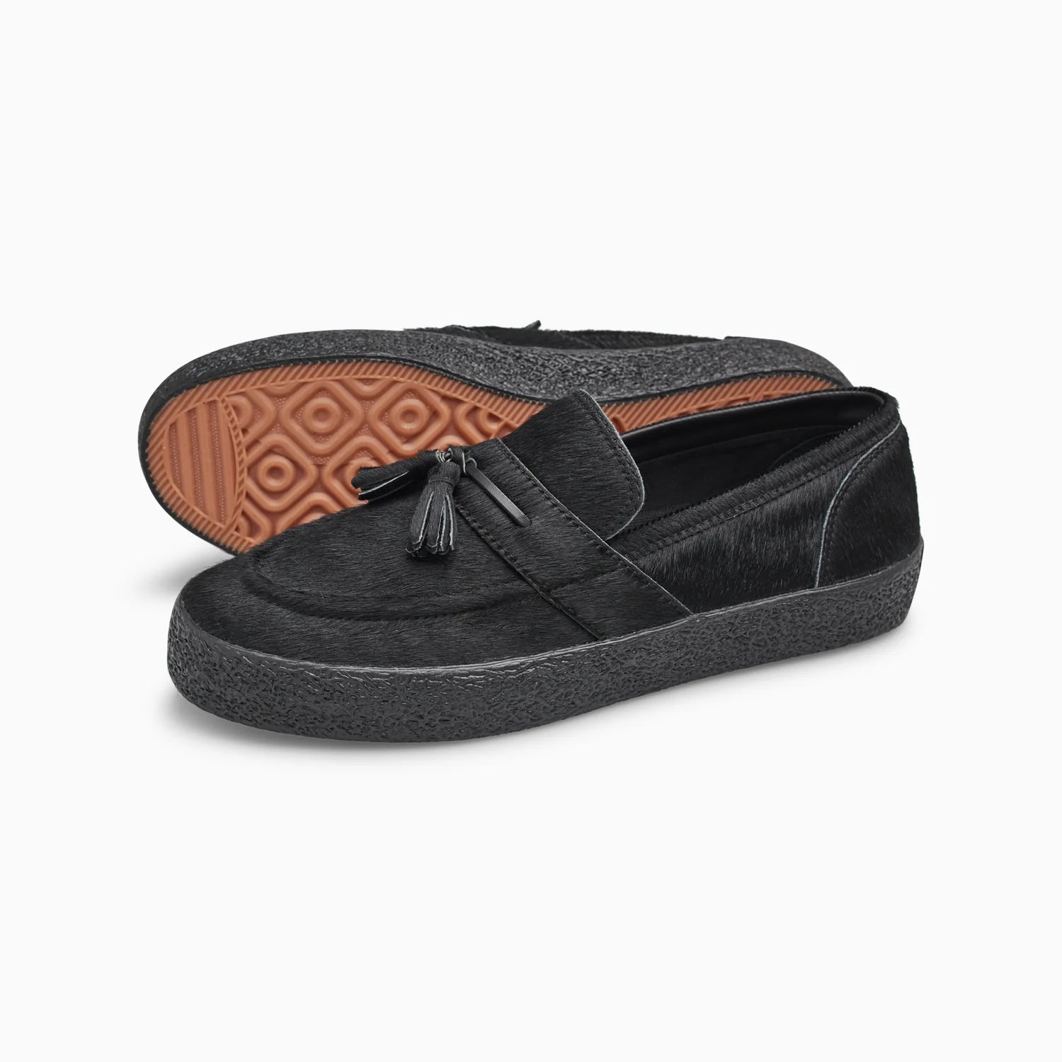 VM005 Pony Hair Loafer (Black/Black)