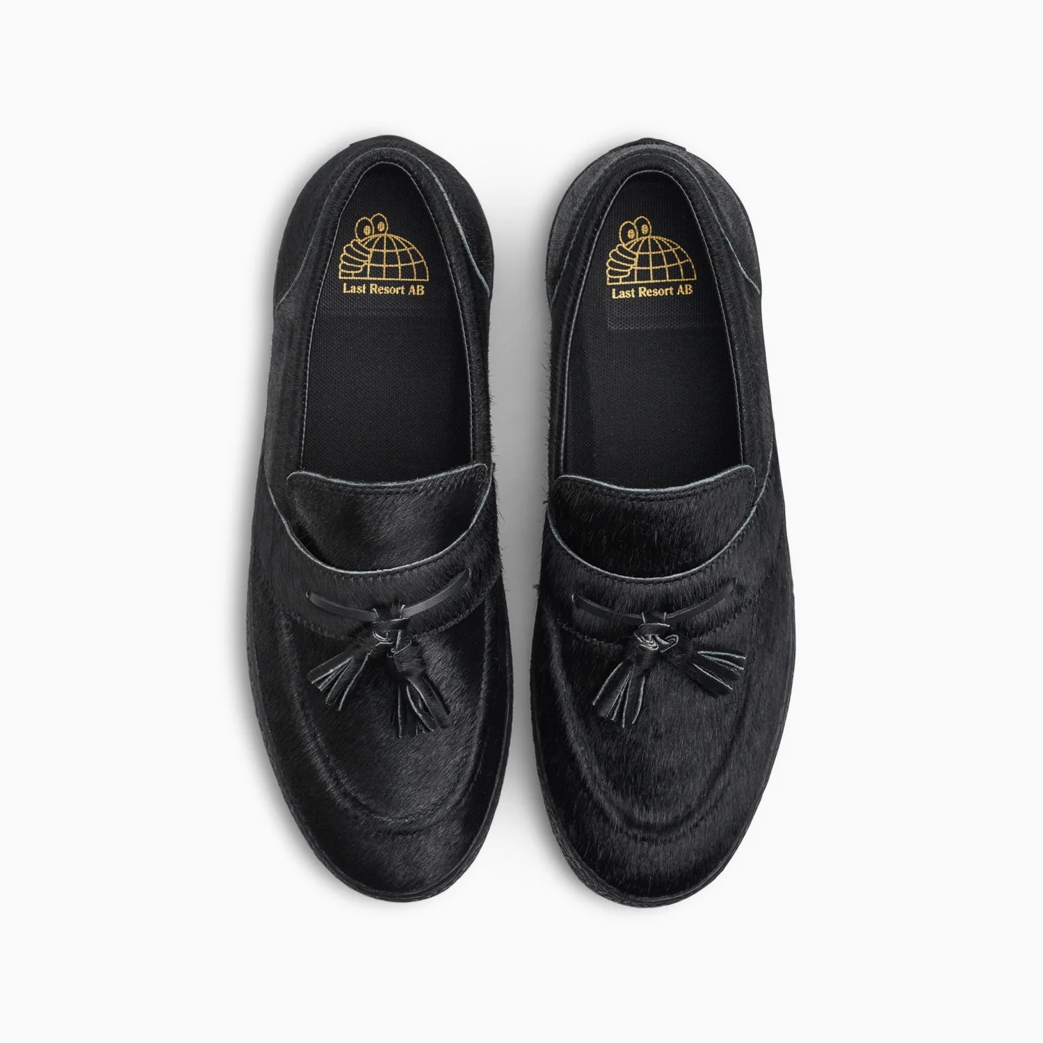 VM005 Pony Hair Loafer (Black/Black)