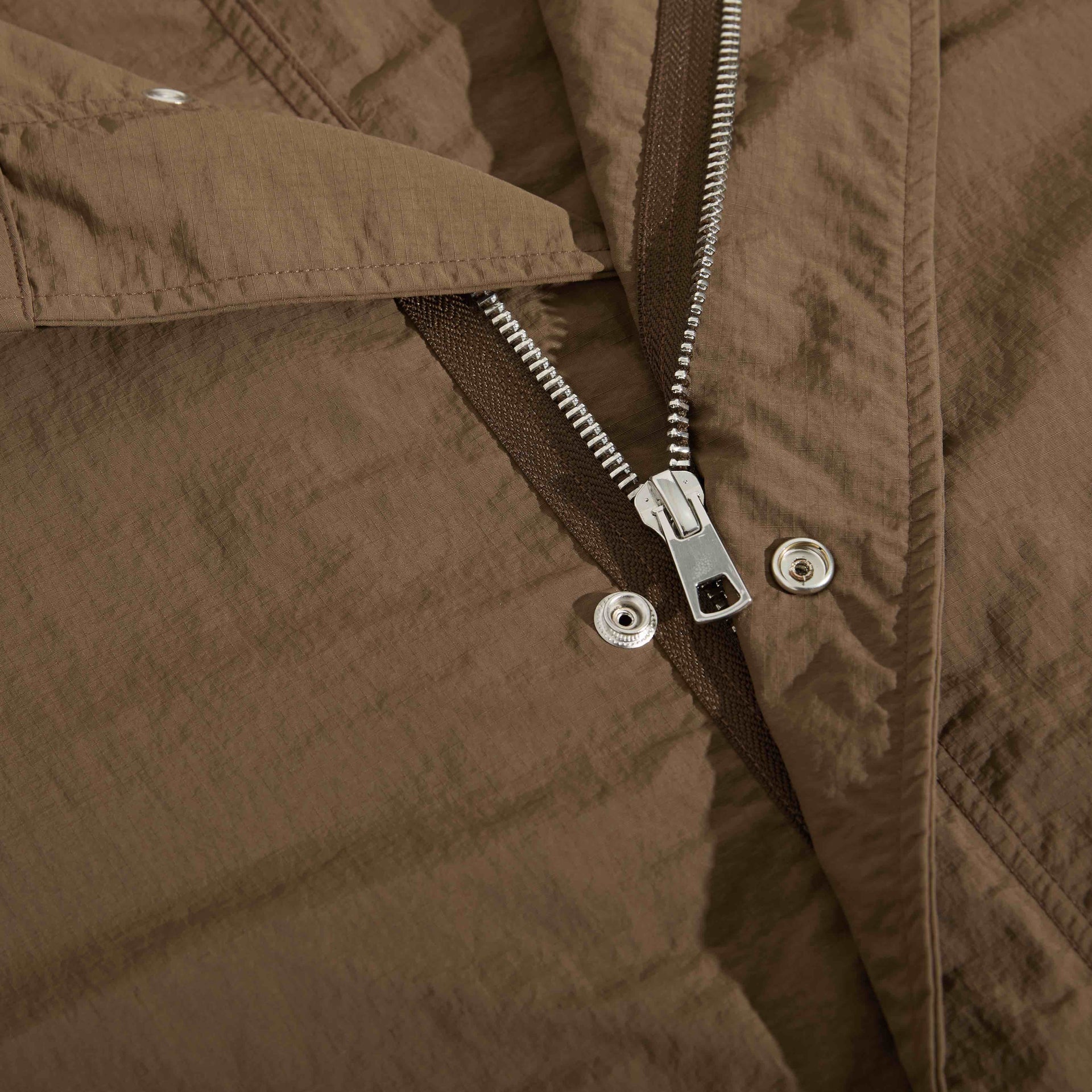 Cropped Parka (Brown)