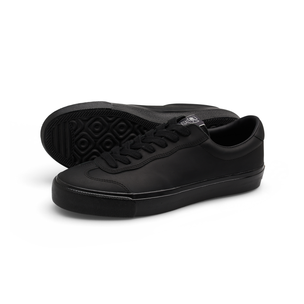 VM004 Milic Leather (Worn Black/Black)