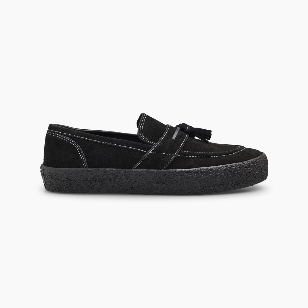 VM005 Loafer (Black/Black/White Stitch)