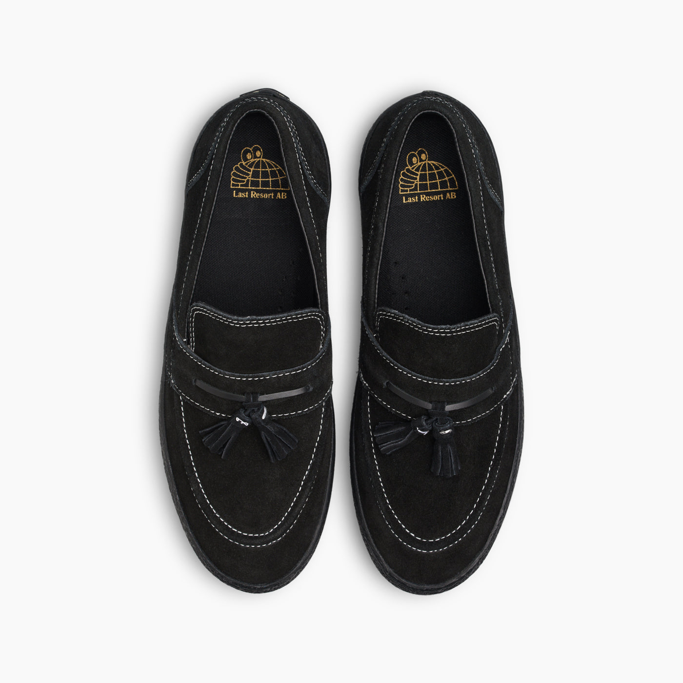 VM005 Loafer (Black/Black/White Stitch) – Last Resort AB CA