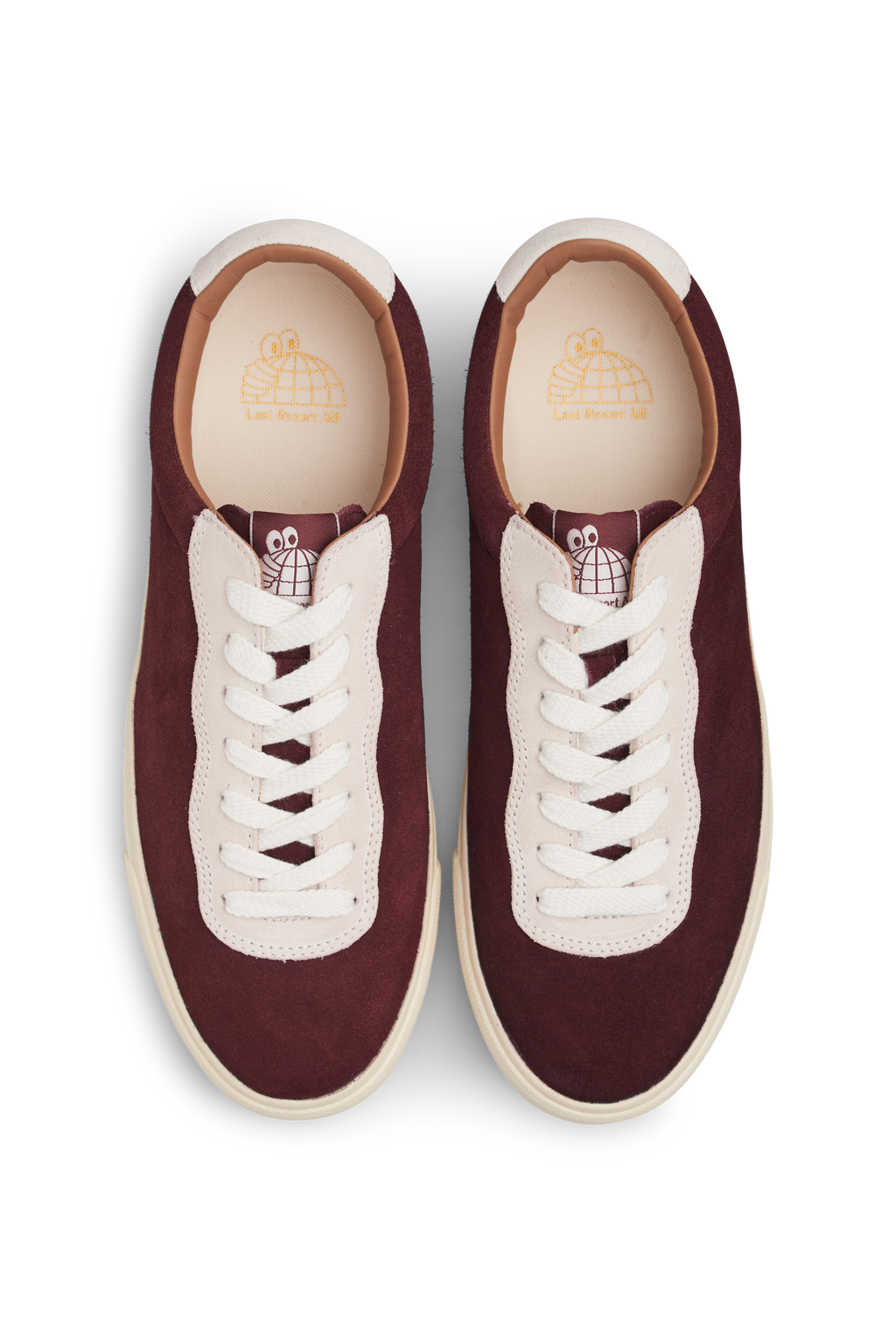 VM001 LO Suede - Brick Red/Off White/White