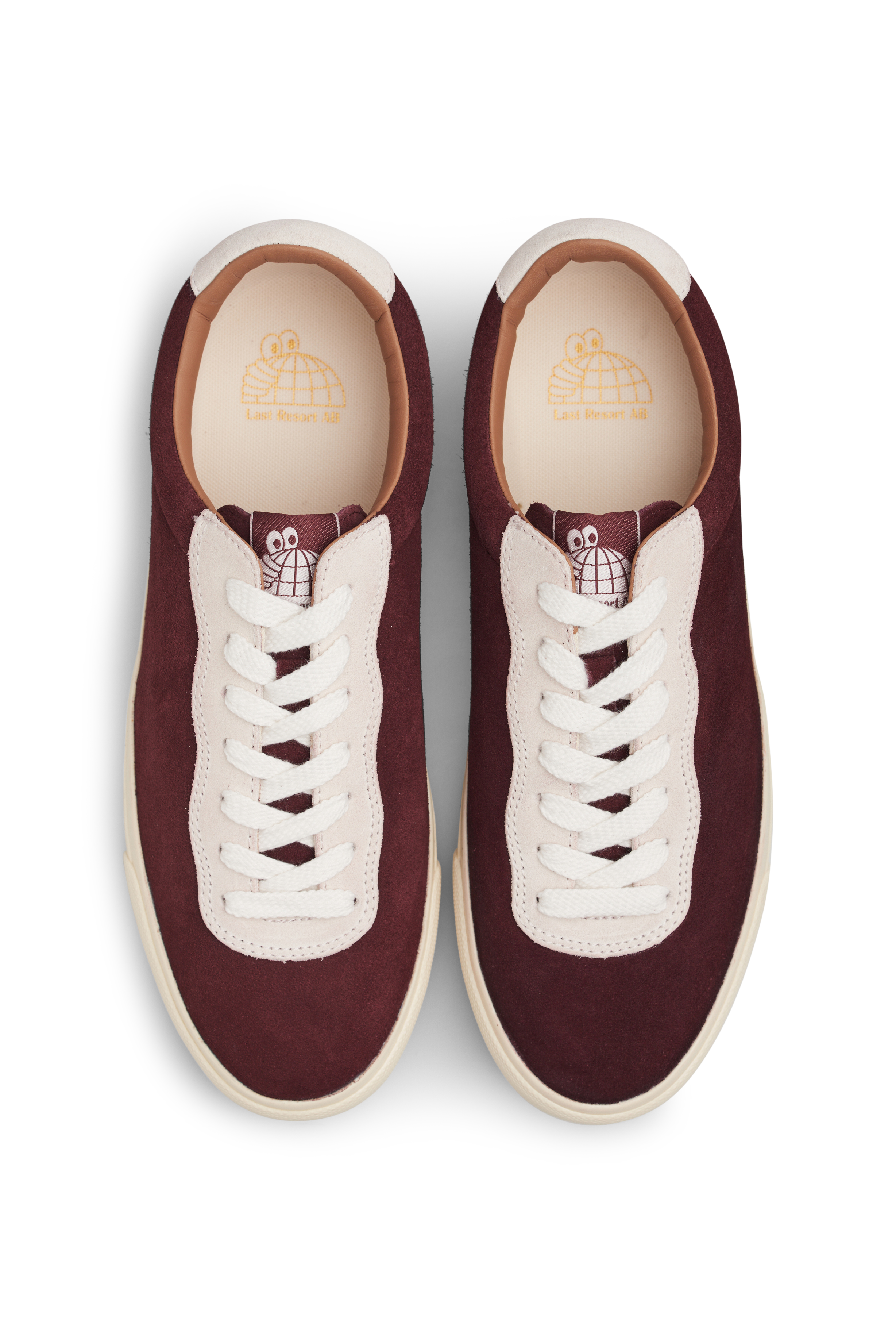 VM001 LO Suede - Brick Red/Off White/White