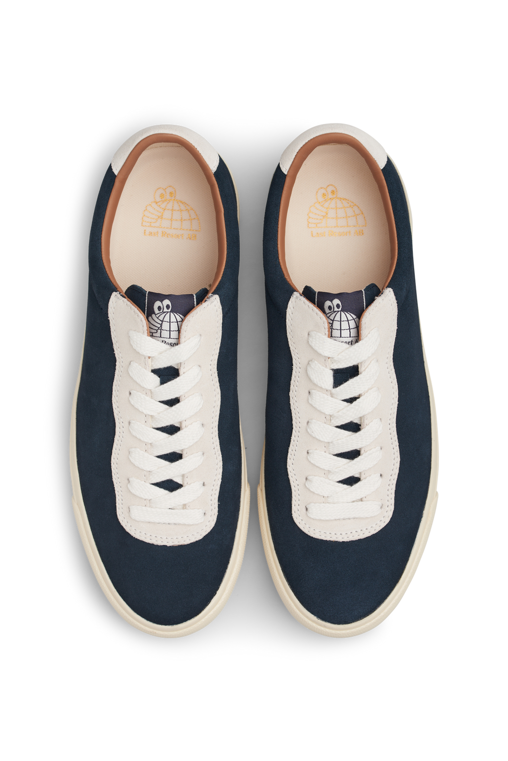 VM001 LO Suede - Steel Blue/Off White/White