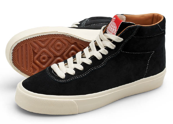 VM001-HI Suede (Black/White)