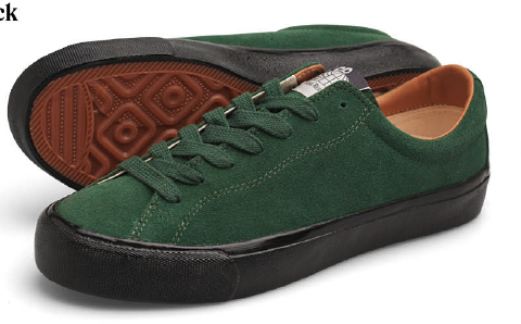 VM003 LO Suede (Dark Green/Black)