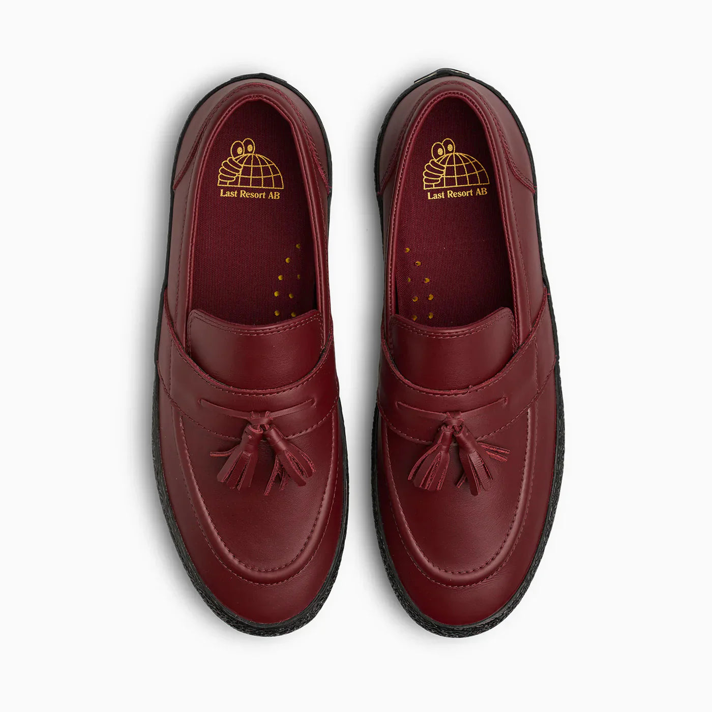 VM005 Leather Loafer (Oxblood/Black)