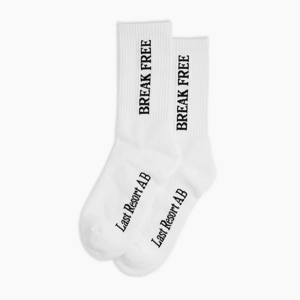 Break Free Socks (White)