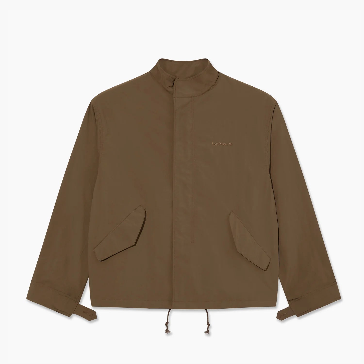 Cropped Parka (Brown)