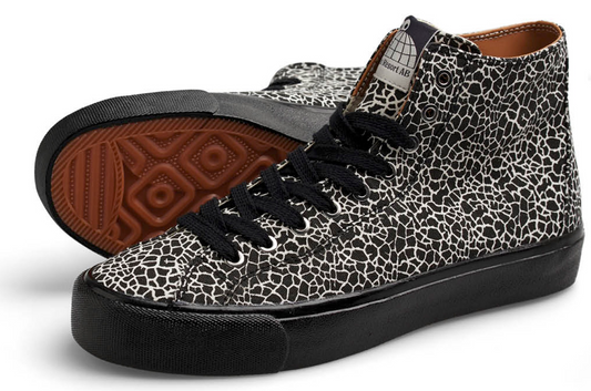 VM003 HI Canvas (Cracked Black White)