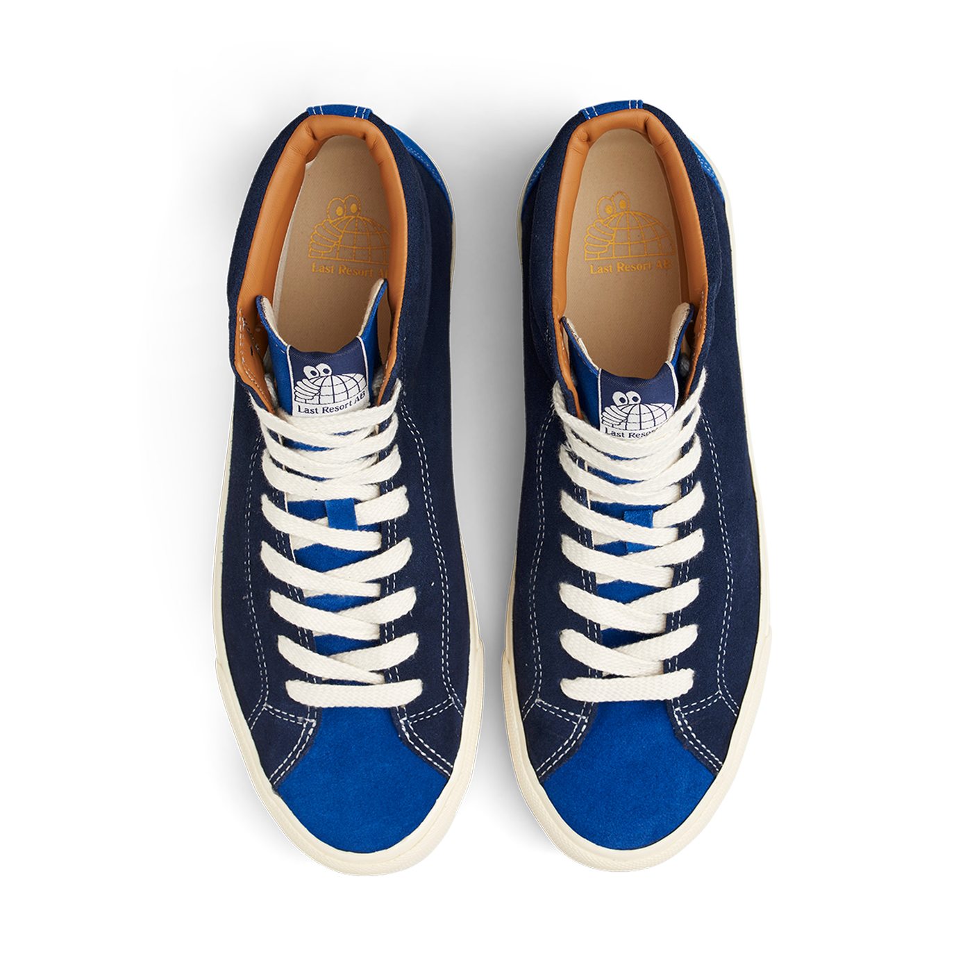 VM003-Hi Suede (Duo Blue/White)