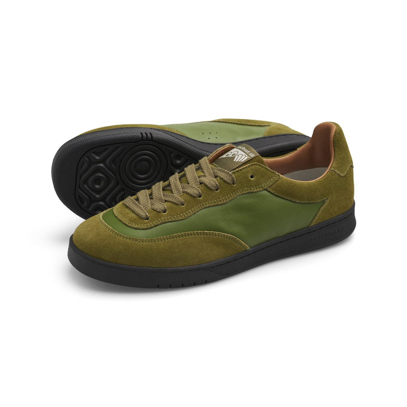 CM001-Lo Suede/Leather (Cedar Green/Black)