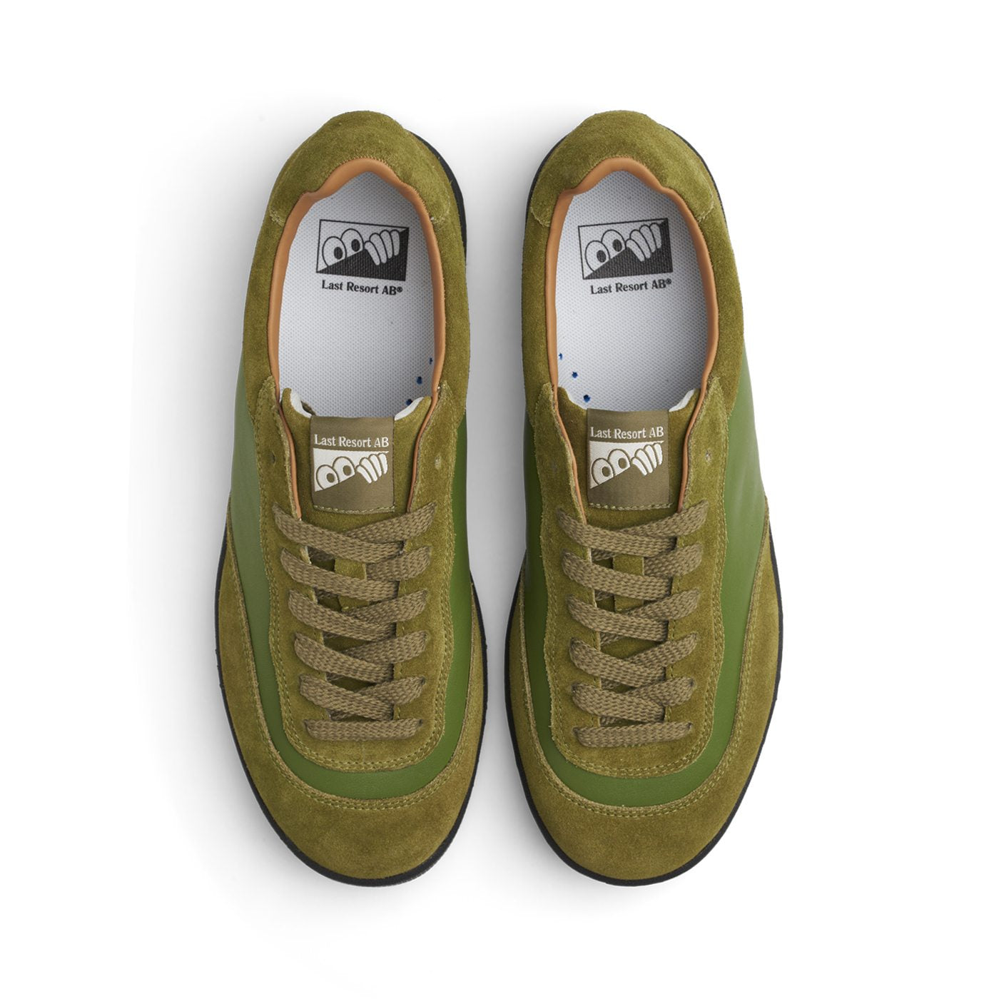 CM001-Lo Suede/Leather (Cedar Green/Black)