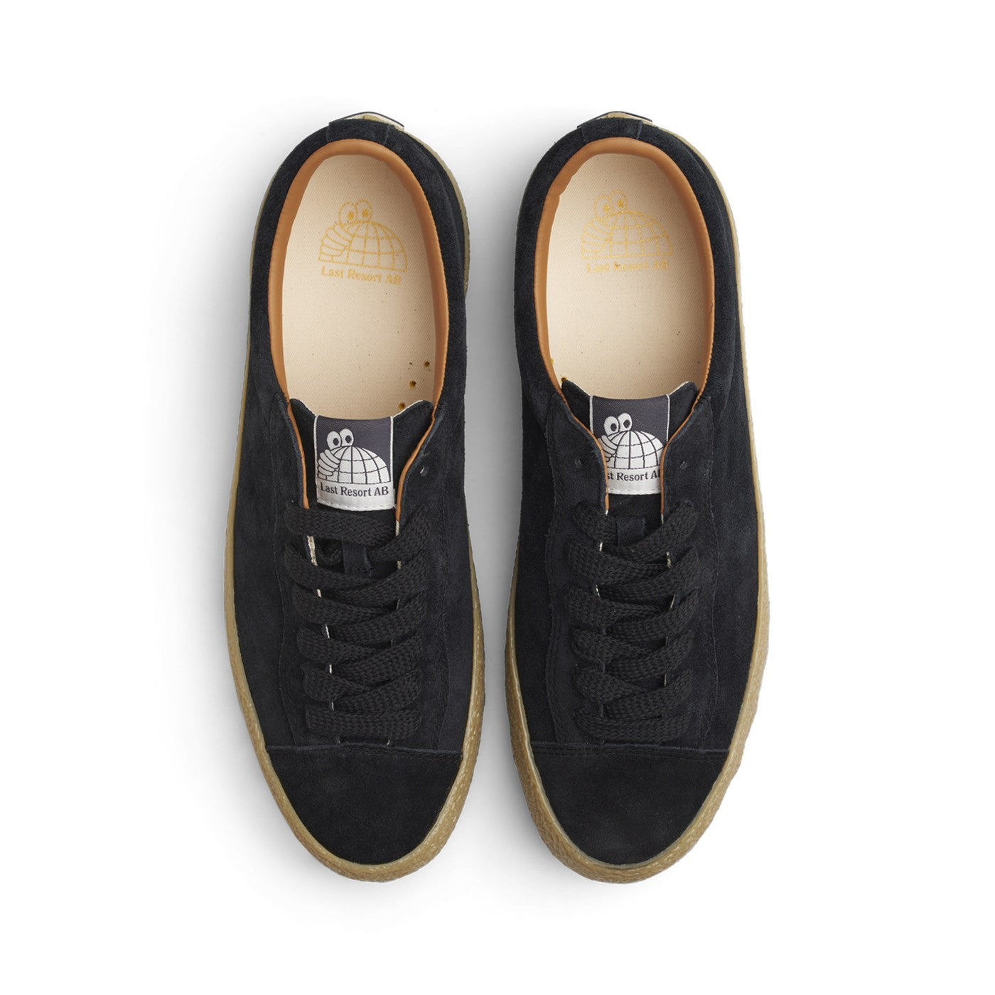 VM002-Lo Suede (Black/Gum)