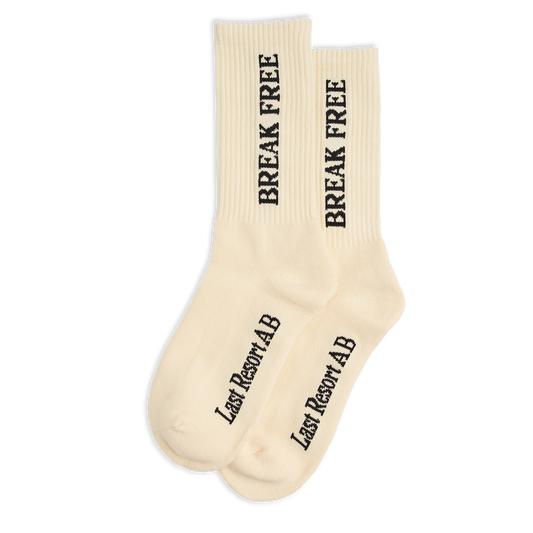 Break Free Socks 3-Pack (Cream White)