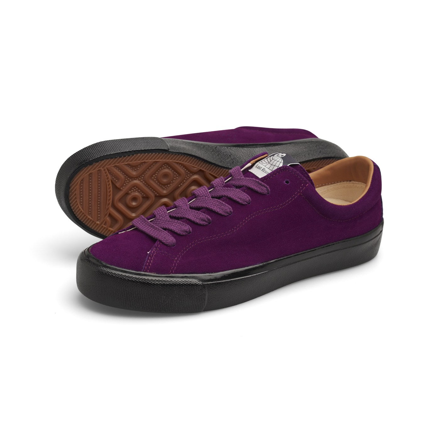VM003-Lo Suede (Plum/Black)