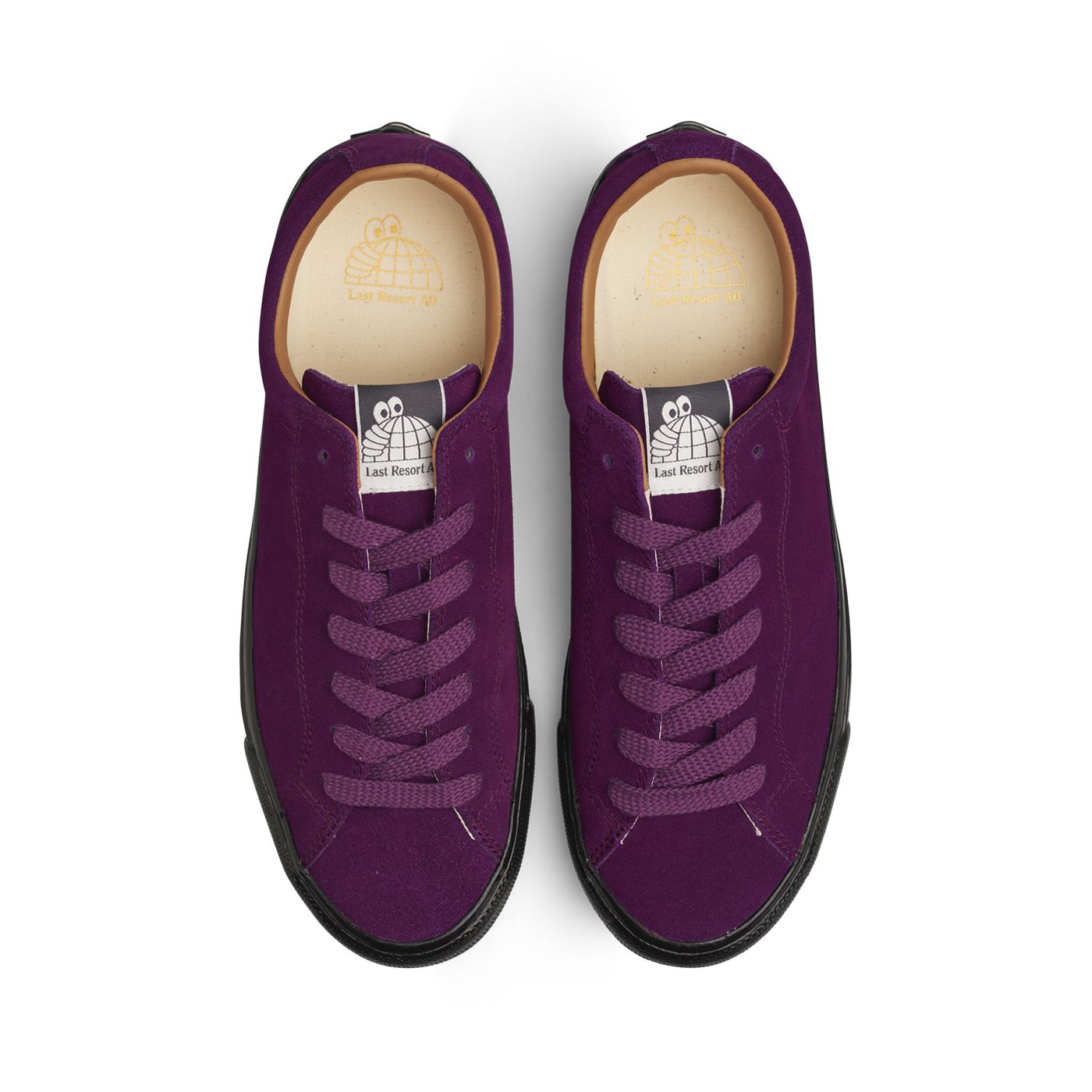 VM003-Lo Suede (Plum/Black)